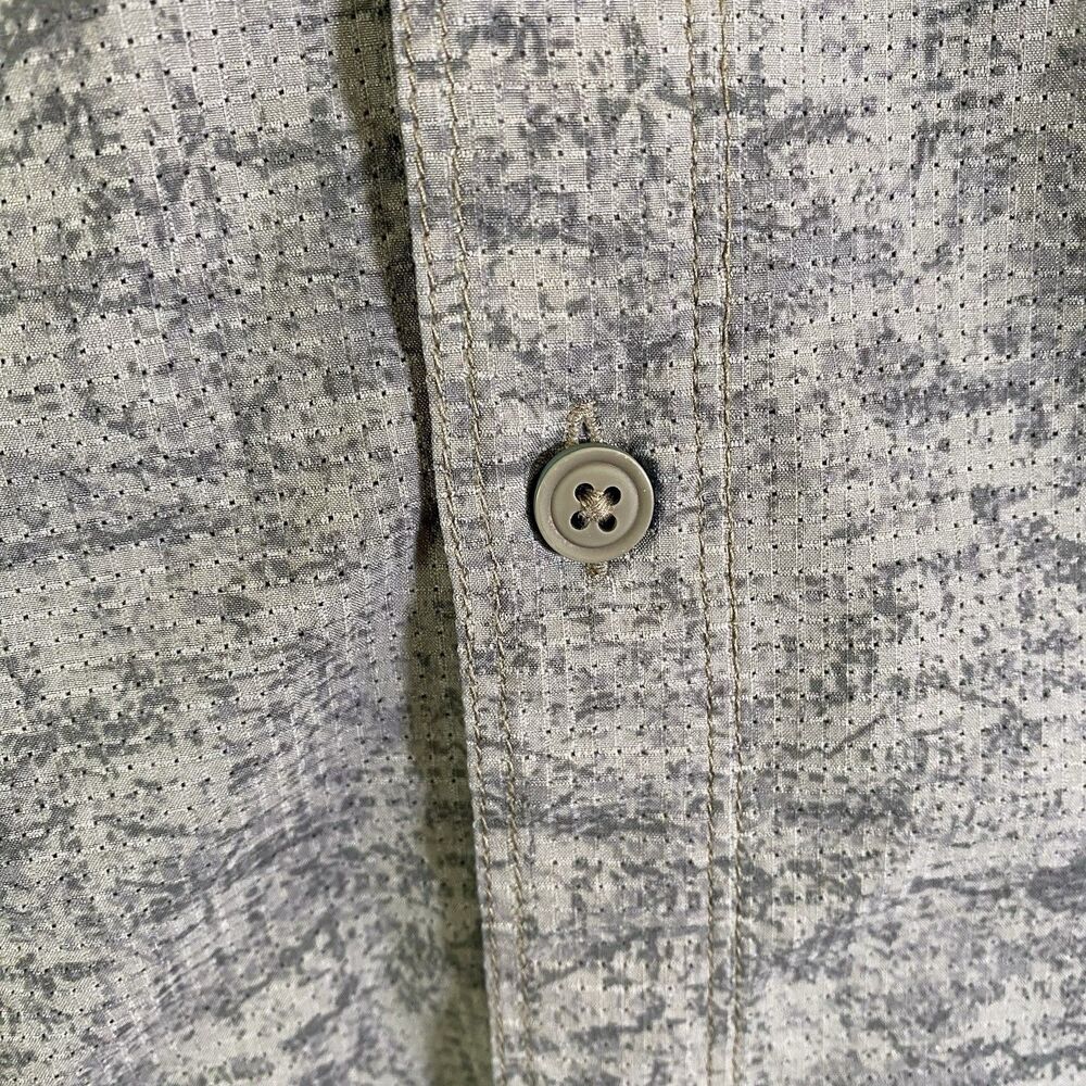 KÜHL Shirt Men XL Gray UPF Fishing Hiking Outdoor Casual 7484 - Picture 4 of 14